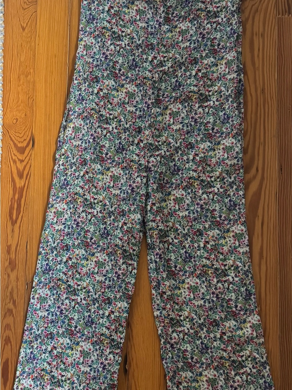 Zara Ditsy Floral Print Jumpsuit